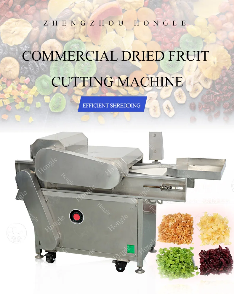 Commercial Vegetable Dicer Cutting Dicing Machine Candied Dry Fruit & Preserved Fruit Cube Chopper Core Motor Component supplier