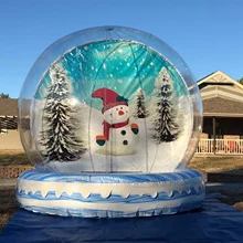christmas inflatables bubble inflatable snow globe house clearance inflatable snow globe bouncy castle