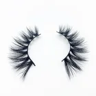 Low Eyelash Low Moq Ready To Ship Mink 3D Wholesale Tray Mink Eyelash Extensions 16Mm