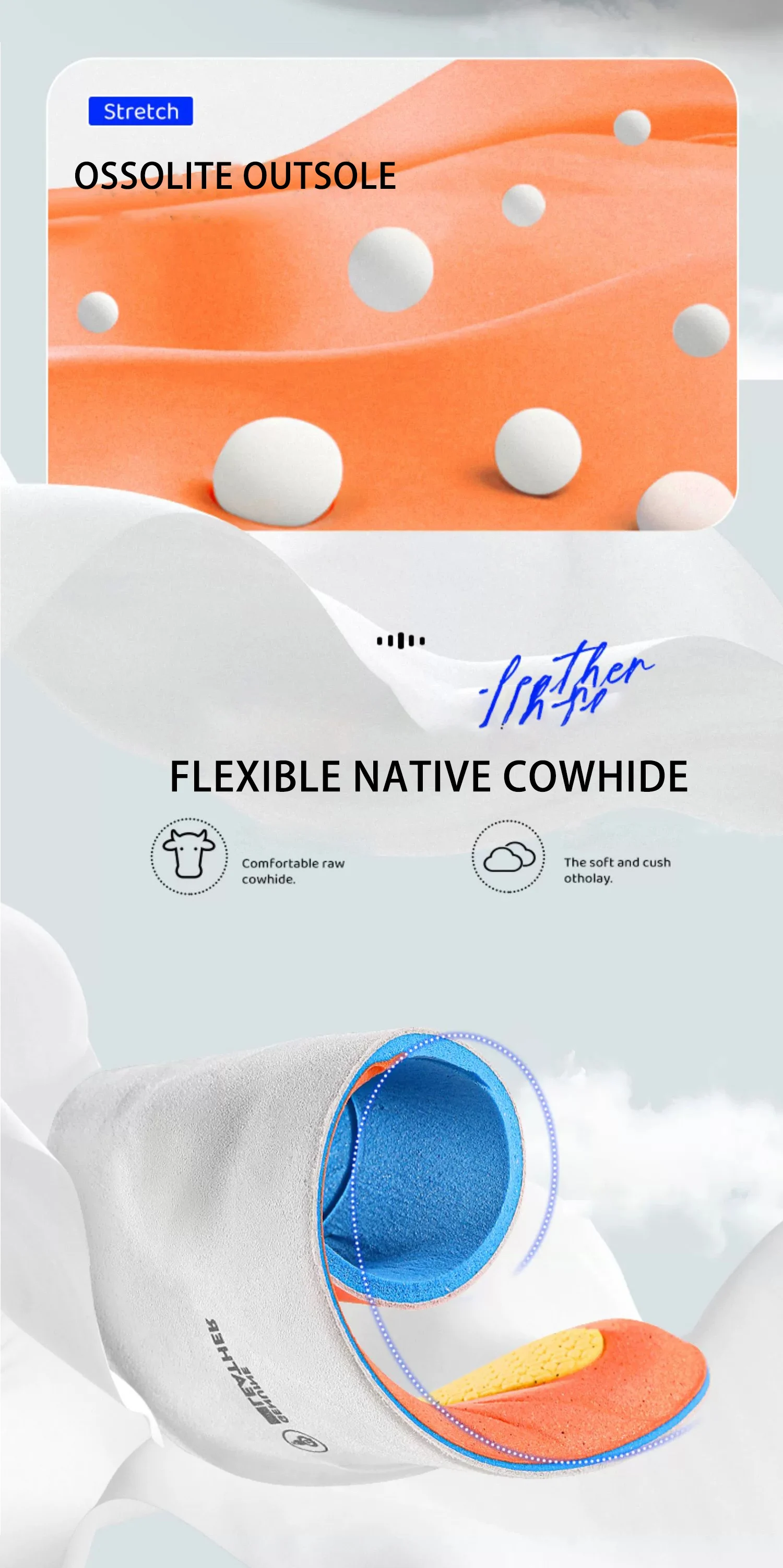 Genuine Leather Shoes Top Cowhide Insole Spring Summer Odor-Proof Sweat-Absorbing Memory Foam Comfortable NoTired Feet Shoe Pads Genuine Leather Shoes Top Cowhide Insole Spring Summer Odor-Proof Sweat-Absorbing Memory Foam Comfortable NoTired Feet Shoe Pads