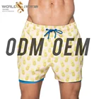 Beach Shorts Custom Recycled Quick Dry Men's Swimwear High Quality Beach Mens Swim Shorts Plus Size Swim Trunks For Men