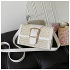 Handbags Fashion Pu Woven Mixed Hot Sale Ladies Handbags Compact Women One-shoulder Diagonal Bag For Daily Travel