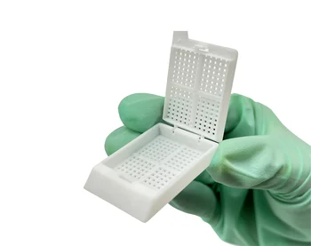 Factory Prices Plastic Pathology Biopsy Specimen Square Embedding Cassette For Histology