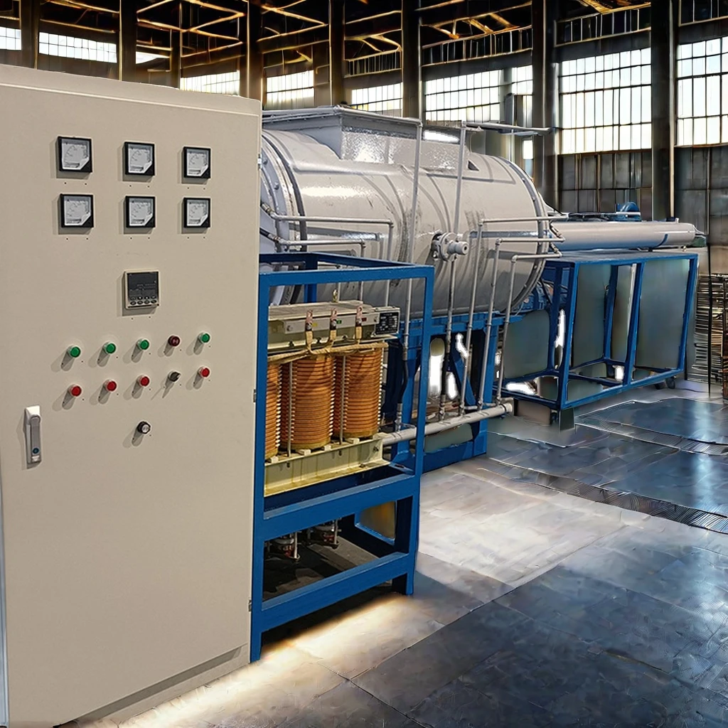 Continuous Purification Industrial Furnace with Three Phase 380V Argon Protective Gas and Circulating Water Cooling System