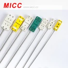 MICC -50~600 Degrees Measurement Range Type K Thermocouple WRNM-202B With 22*225mm Dimensions And 2000mm Lead Length