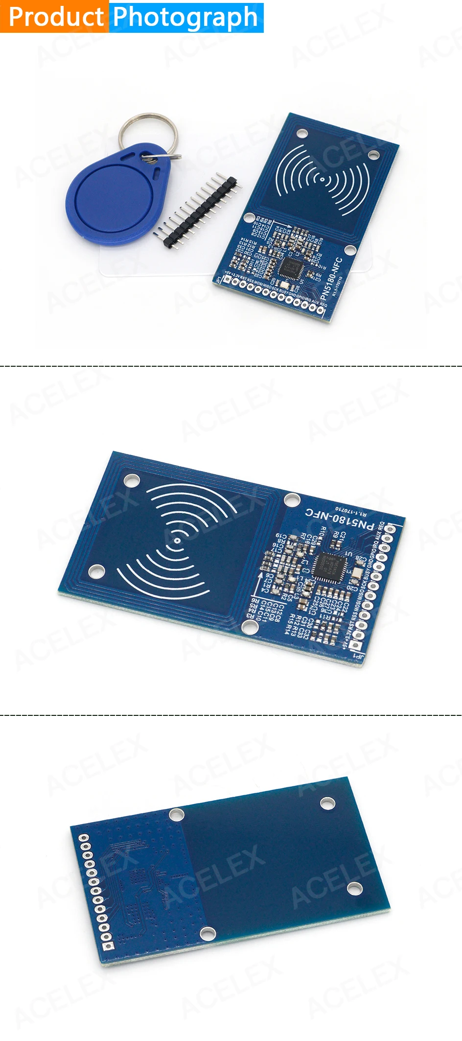 Pn5180 Nfc Rf Sensor Iso15693 Rfid High Frequency Ic Card Icode2 Reader