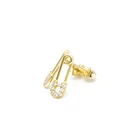 Hoop Earrings Gold Fashion Earring Luxury Set Auger Hoop Earrings Plated Gold Fashion Earrings Small Earring