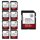 Sd Card Navigation Card 2020 Westeuropa Western Europe Golf Navigation SD Map Card RNS 315 V12 AZ