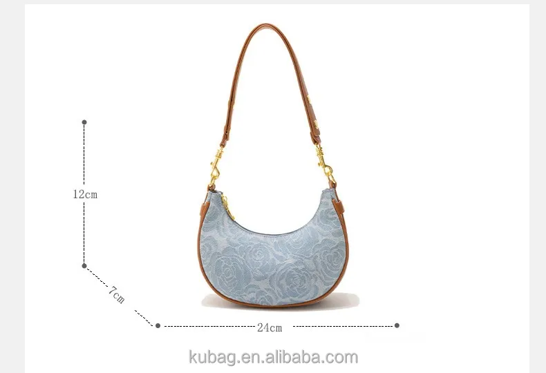 half moon handbag