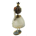 Valentine's Day Hengfa Home Ornaments Valentine's Day Metal Gifts White Crown Flower Girl