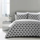 Cotton Bedding 100% Cotton Fabric 24 Hours Online Service Customizable Logo Grey King Size 100% Cotton Bedding Set