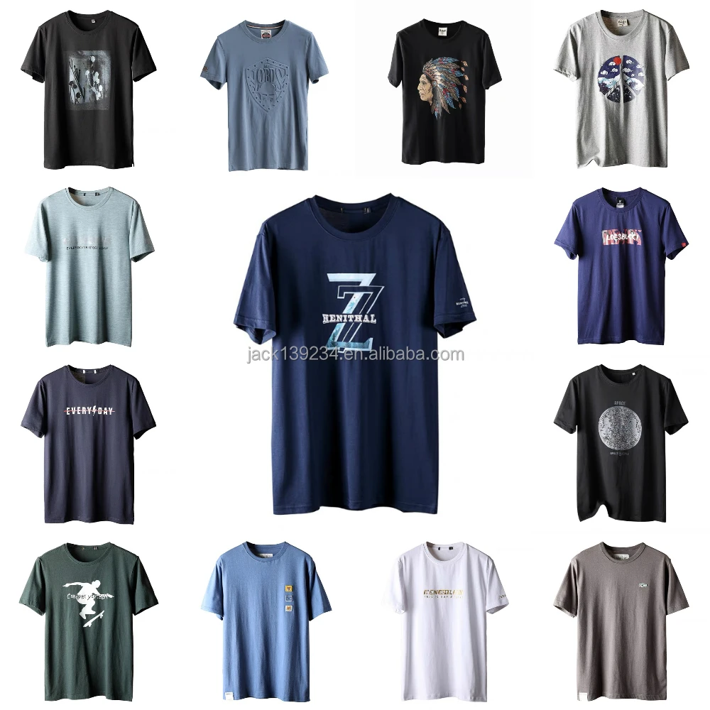 T-shirt À Manches Courtes Et Col Rond 