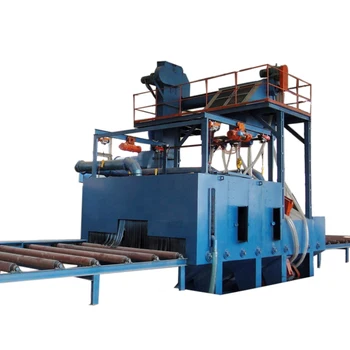 Cleaning Steel Plate Surface Roller Conveyor Shot Blasting Machine For Steel Plate/flat Steel/angle Steel