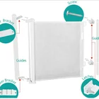 Baby Retractable Baby Gate Mesh Dog Gate Safety Barrier Baby Gate For Kids Or Pets