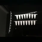 Tube Medical PP 0.1ml White Pcr Tube Low Profile Tube 8 Strip PCR Tube For Lab Use