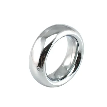 40/45/50mm Metal Stainless steel Penis Pendant Penis Ring Glands Ring Weighted Cock Ring