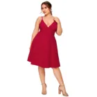 Women's Women Women's Plus Size Chemise Backless Jersey Dress