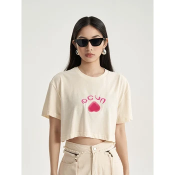 New design T-shirt Tee Shirt ladies Tshirt Sublimation Tshirts Of Women Print 100% Cotton Custom Casual Short Top
