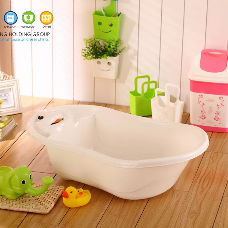 Hot Sale Eco-friendly Portable Big Size Plastic Toddler Bath Tubs Baby Bathtub For Kids