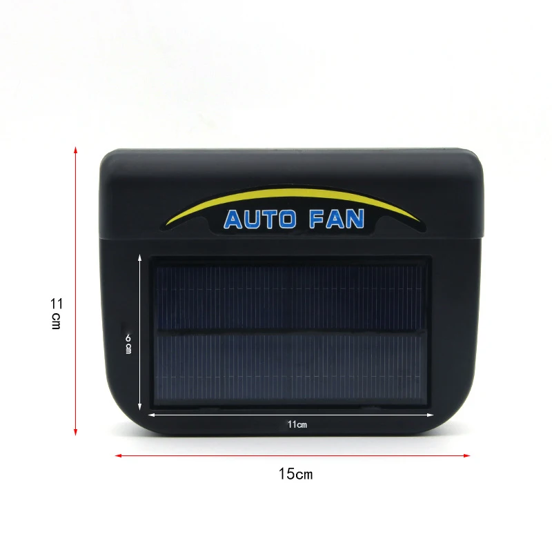 Solar Powered Exhaust Fan, Portable, Plastic - detail 8