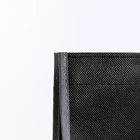 Screen Bag Shopping Black Silk Screen Printed Non Woven Bag Shopping