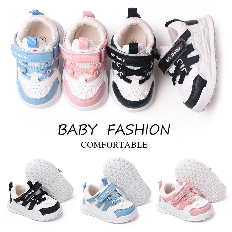 Hot Selling Wholesale Kids Toddler Baby Sport Shoes Prewalker Baby Shoes supplier
