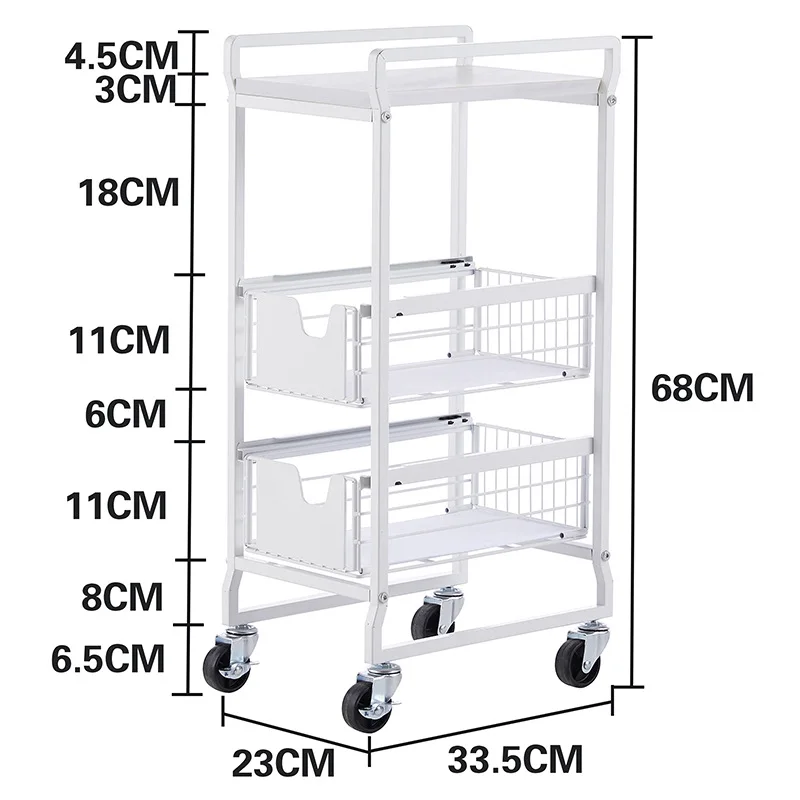 Household Products Storage Bathroom Shelf Storage Shelf For Kitchen Movable Storage Shelves