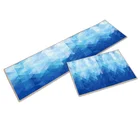 Color Floor Galaxy Purple Color Single Color Anti Slip Kitchen Mat Floor