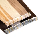 Virgin Hair Extensions Tape Extension Virgin Remy Blonde Europen Human Wave Hair Tape In Hair Extensions