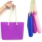 Handbag Manufacturer Custom Silicone Handbag Silicone Shoulder Bag Silicone Ladies Beach Bag