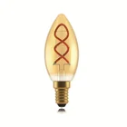Led Bulb Led Vintage Style C35 LED Bulb Soft Spiral Filament Light Bulb For Decoration 4W