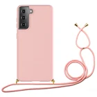 Samsung 100% Biodegradable Crossbody Mobile Cell Phone Cover Case For Samsung Galaxy S21 S22 S30 With Lanyard Cord Strap