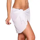 Wrap Wraps Chiffon Women Short Sarongs Beach Wrap Sheer Bikini Wraps Chiffon Cover Ups Solid Swimwear