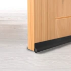 Window Stopper Draught Excluder Single Side Dust Proof Door Bottom Seal Strip Window And Door Draft Stopper