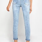 Jeans 2020 Hot Selling Trendy Jeans For Woman Skinny Jeans Fit Designs Casual Street Wear Women