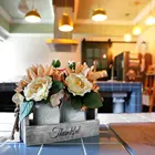 Table Rustic Farmhouse Kitchen Table Decor Centerpiece For Home Coffee Table Dining Room
