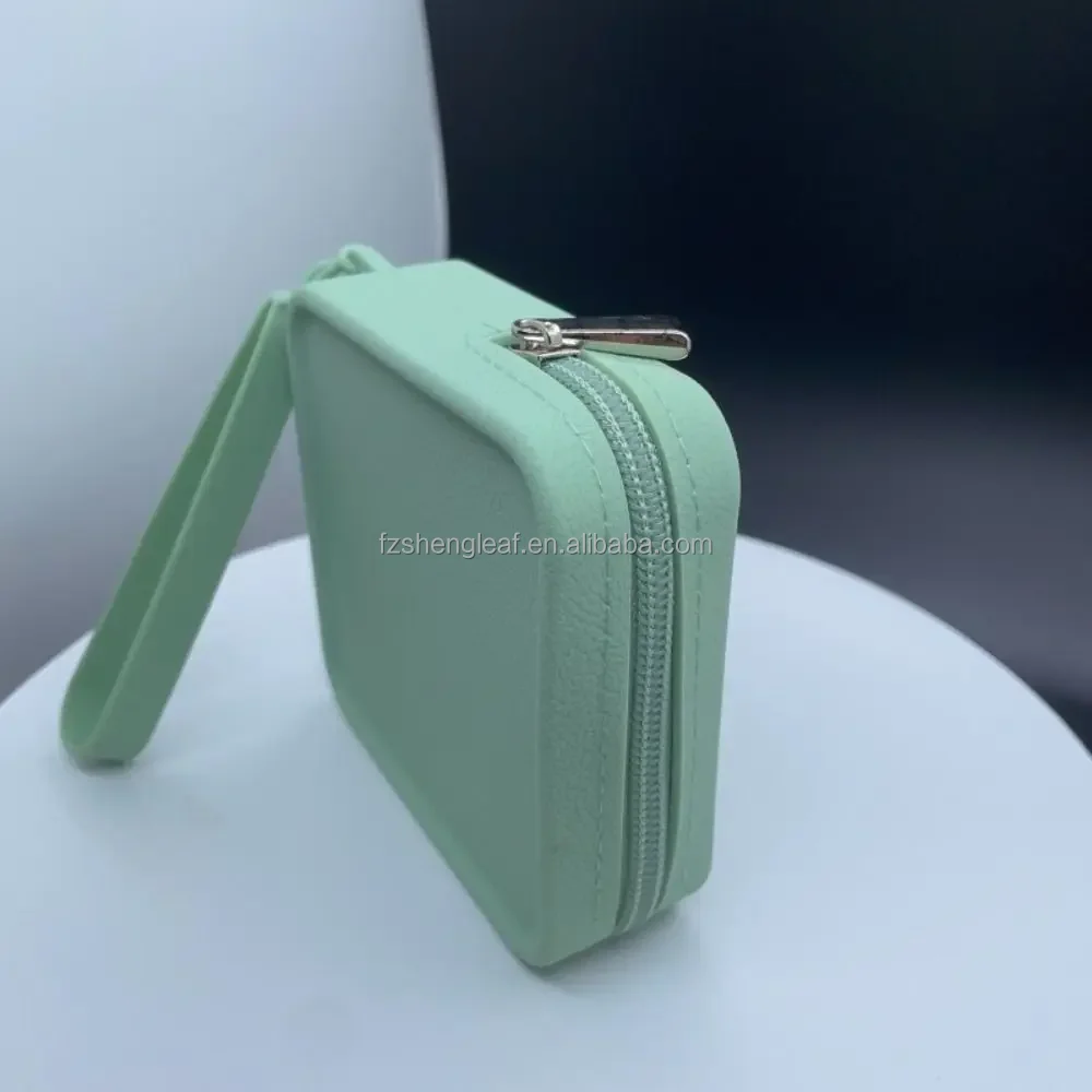 product luxury unique cute kawaii silicone square earphone women ladies girls kid travel mini small coin purse pouch cosmetic bag custom-8