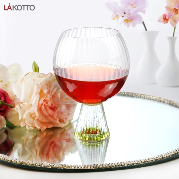 High Quality Fine Wine  Glass Stemless Modern Wine Glasses China Big Glass Wine