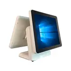 Point 17 Inch 17" Table POS System Retail Touch Dual Screen Point Of Sale