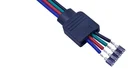 Rgb Led Wire Solderless 4 Pin RGB Led Strip Connector Wire Harness For 5050 RGB Led Strip