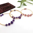 14k Rose Gold Bangles Custom Bracelets Designs 14k Gold Plated Bangles
