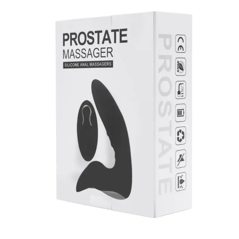 Electronic Homemade Remote Controlled 12 Speeds G Spot Vibrator Butt Plug Male Anal Prostate Massager Toys Sex Machine image pic