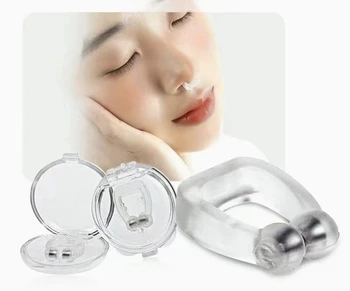 Factory Price Anti-Snore Device Magnetic Anti-snoring Nose Clip For Improve Sleep Quality