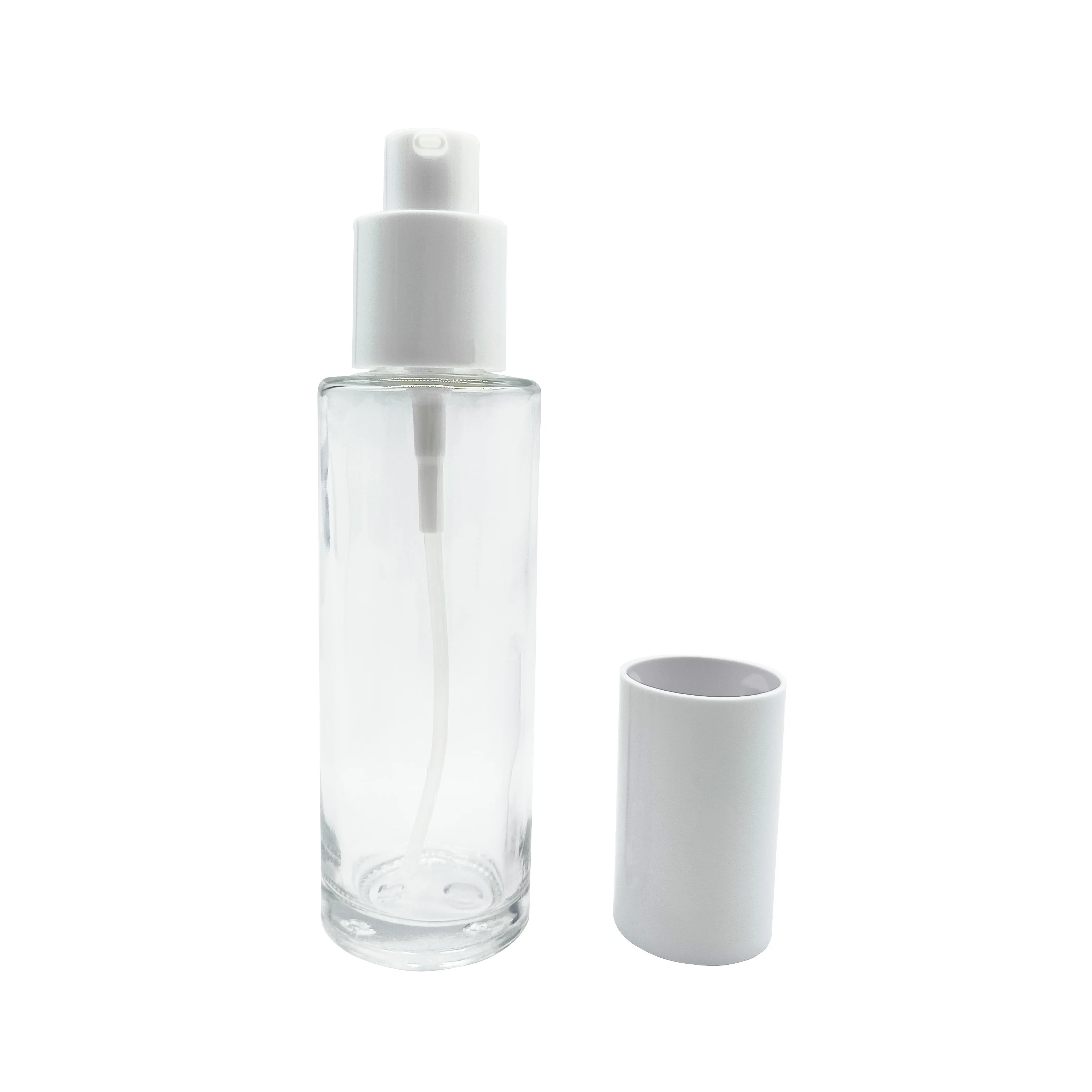 product 20ml 30ml 40ml 50ml 60ml 80ml 100ml clear cosmetic glass lotion bottle with sprayer-25