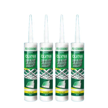 Sealant Glue for Multipurpose Adhesive Craft Toys Waterproof Strong Clear Silicone Mirror Kitchen Metal OEM CAS Wood Glass