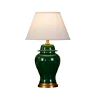 Table Lamp Factory Wholesale European Modern Ceramic Led Table Lamp Gold Base