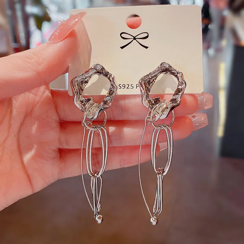 personality unique exaggerate earrings women cold wind fashion earring temperament earrings