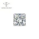 Cut Diamond Jewelry ForeverFlame G H Princess 2ct Cut Diamond CVD CZ Moissanite Chic Jewelry