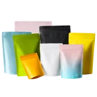 Bag Zipper Color Laminated Aluminum Foil Packing Bag Stand Up Zipper Bag