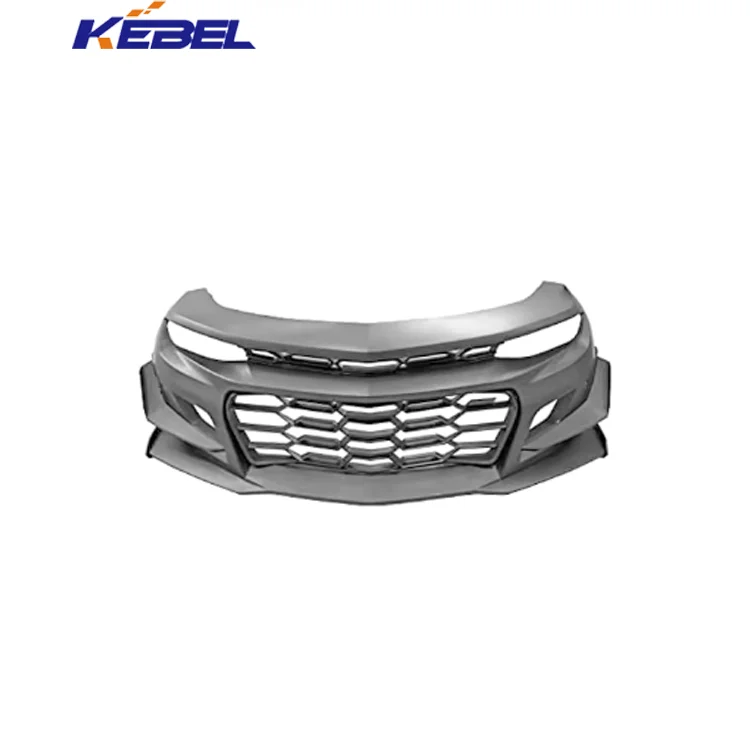 KEBEL Good Price FreeMotor802 1LE Style Unpainted Black PP Front Bumper Cover Conversion Kit for Chevrolet Camaro 2016-2024 details